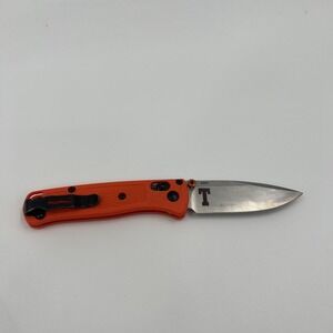 Benchmade Mini Bugout 533 Orange Grivory S30V Plain Edge AXISLock Tennessee Vols
